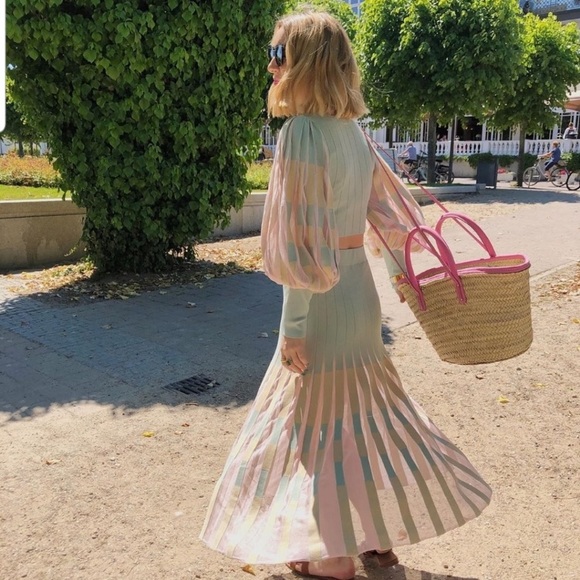 NWT Zara pleated knit skirt - Picture 14 of 14